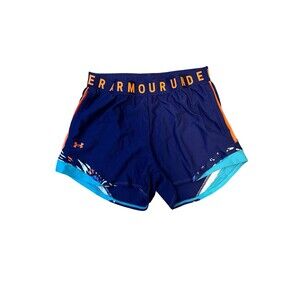 Under Armour Hybrid Shorts SMALL  Women's Play Up 3 Trico Nov Workout Shorts